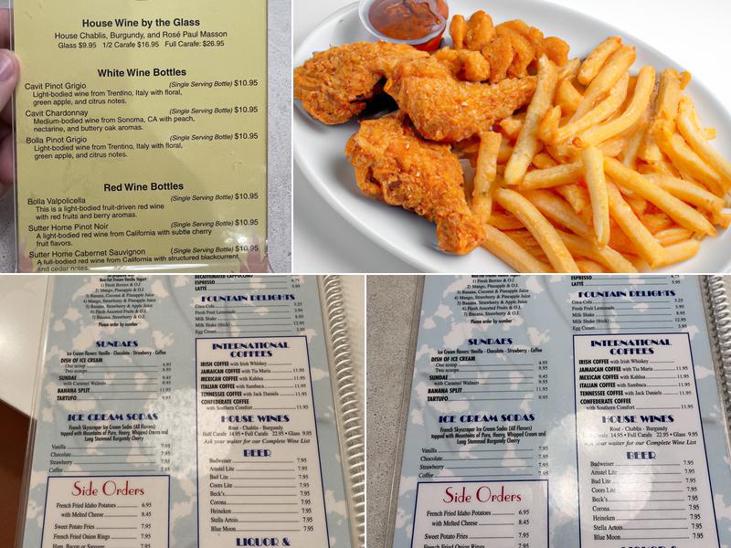 The Flame Diner Menu