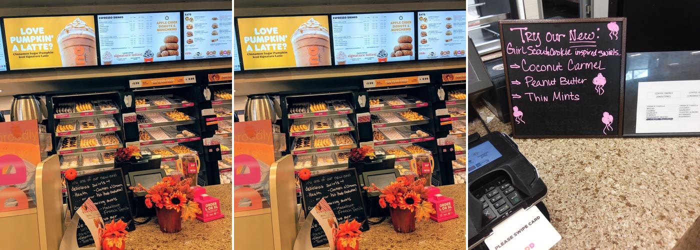Dunkin' Menu