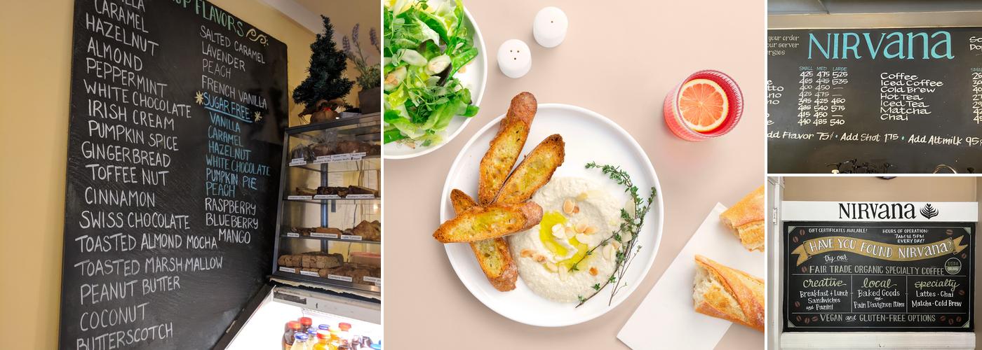 Nirvana Coffee Co Menu