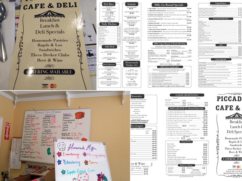 Piccadilly Cafe & Deli Menu