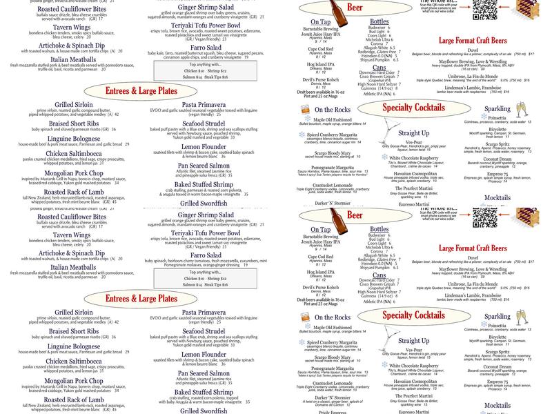 Scargo Menu