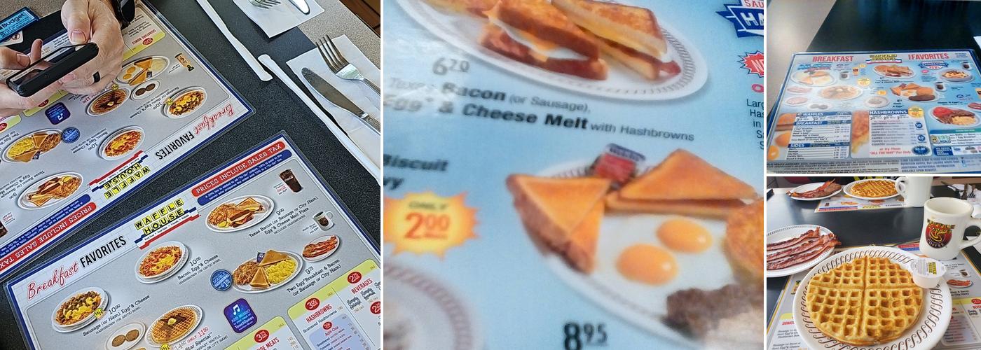 Waffle House Menu