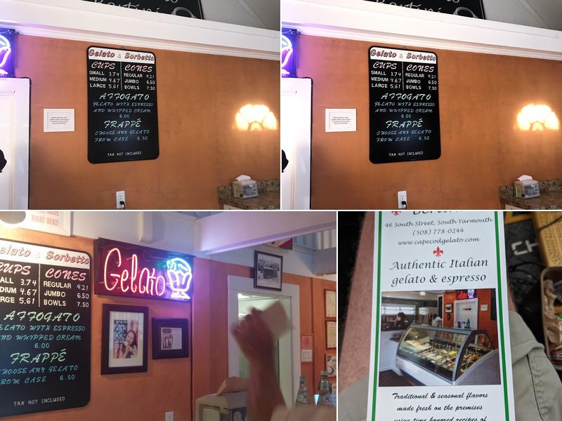 Caffè Gelato Bertini Menu