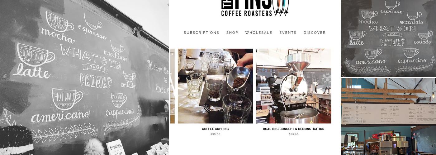 Three Fins Coffee Roasters Menu