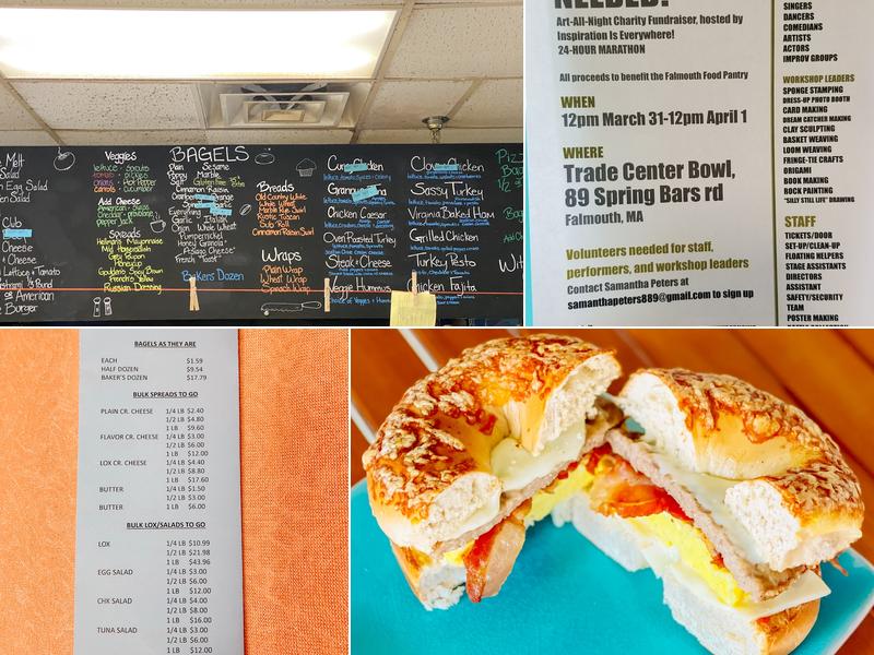 Cape Cod Bagel Menu
