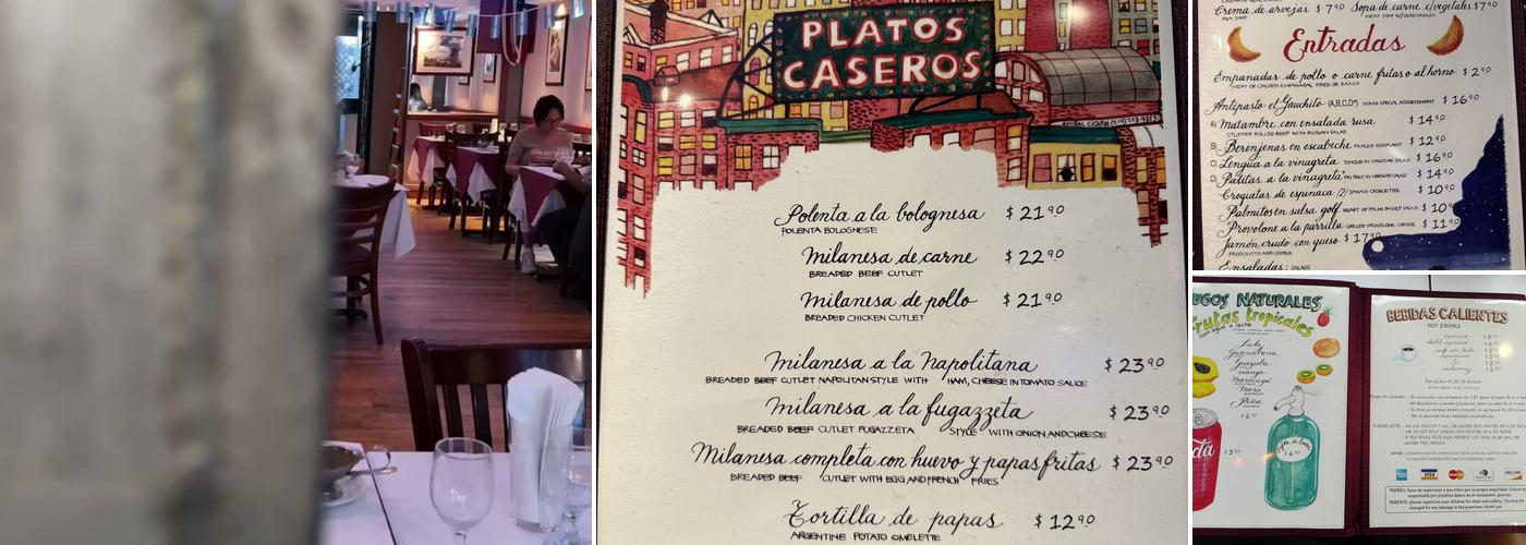 El Gauchito 2 Menu
