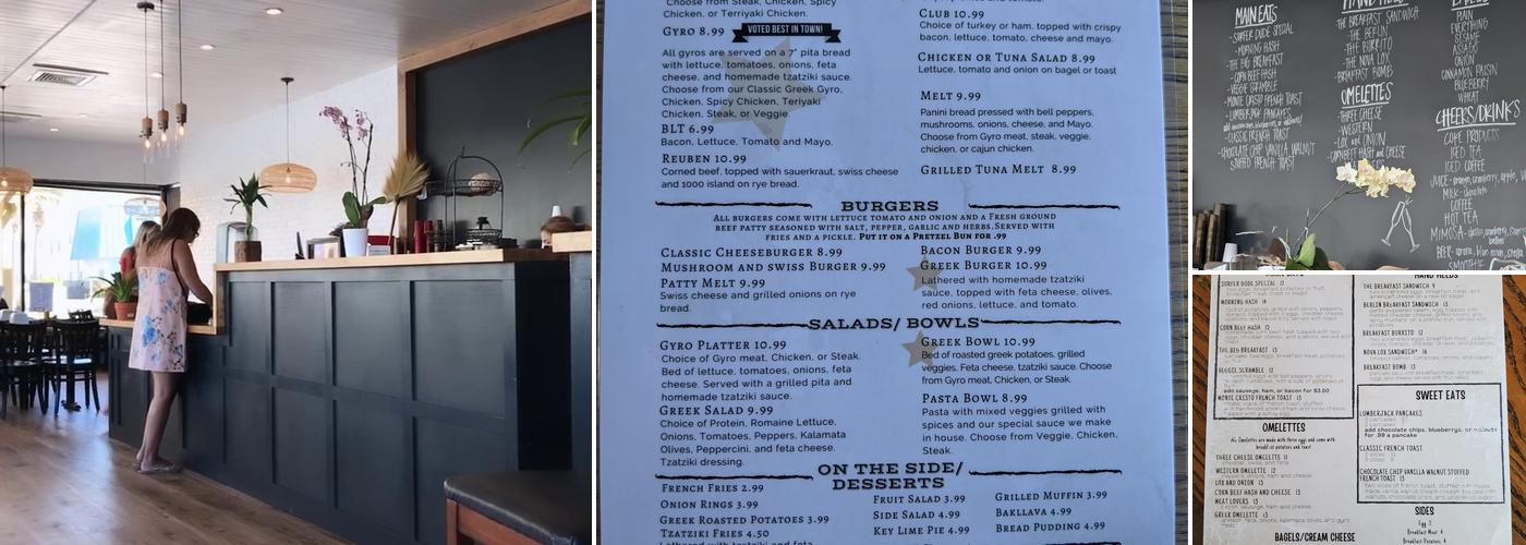 High Tide Kitchen Menu