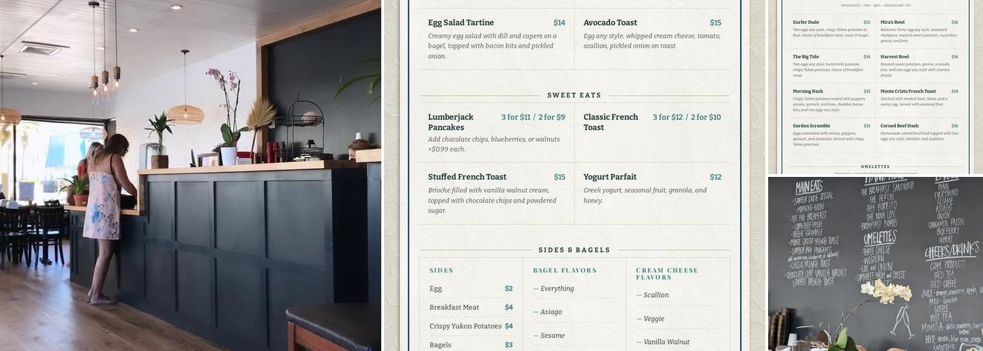 High Tide Kitchen Menu