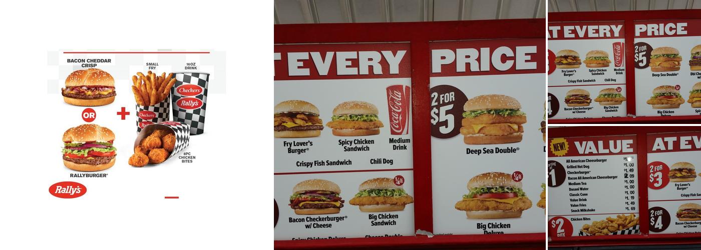 Checkers Menu