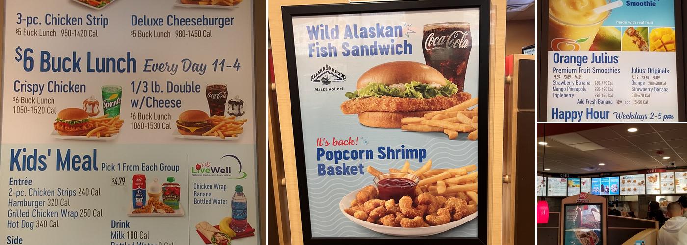 Dairy Queen Grill & Chill Menu