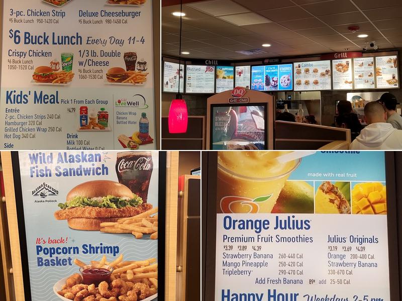 Dairy Queen Grill & Chill Menu