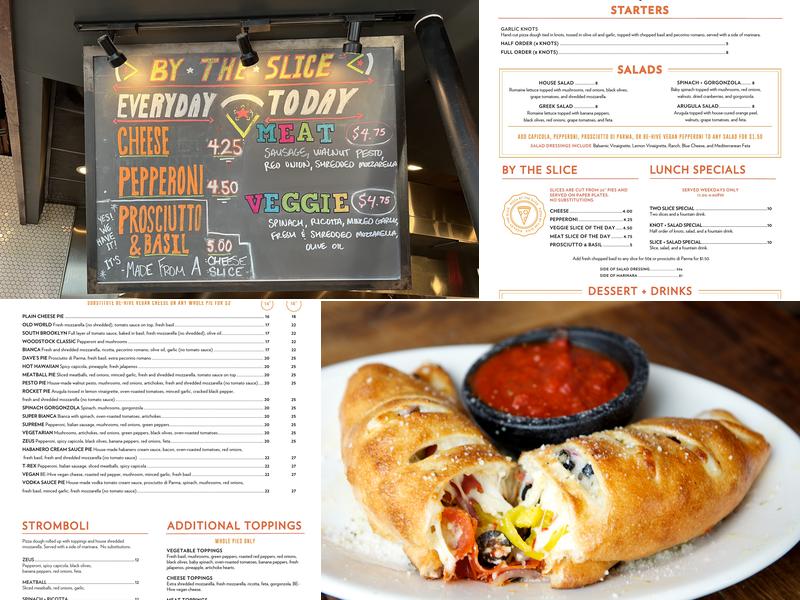 Five Points Pizza East Menu