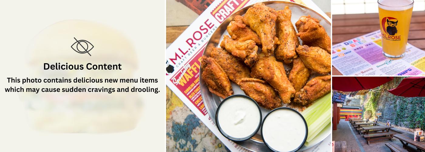 M.L.Rose Craft Beer & Burgers - Melrose