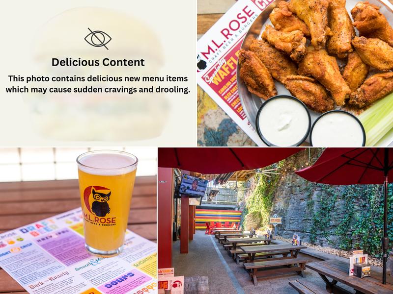 M.L.Rose Craft Beer & Burgers - Melrose