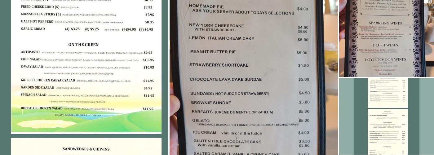 Natali's/C-Way Restaurant & Bar Menu