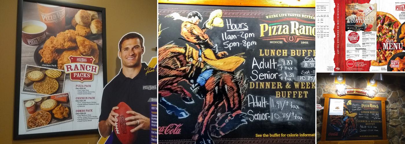 Pizza Ranch Menu