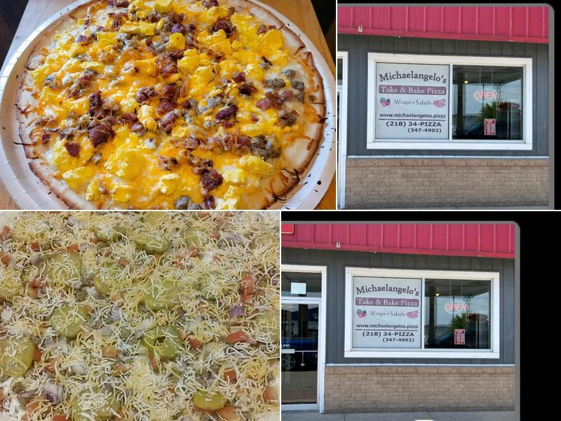 Michaelangelo's Take & Bake Pizza 657 W Main St, Perham