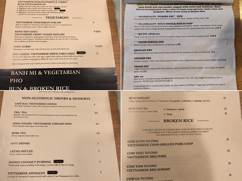 Far East Nashville Menu