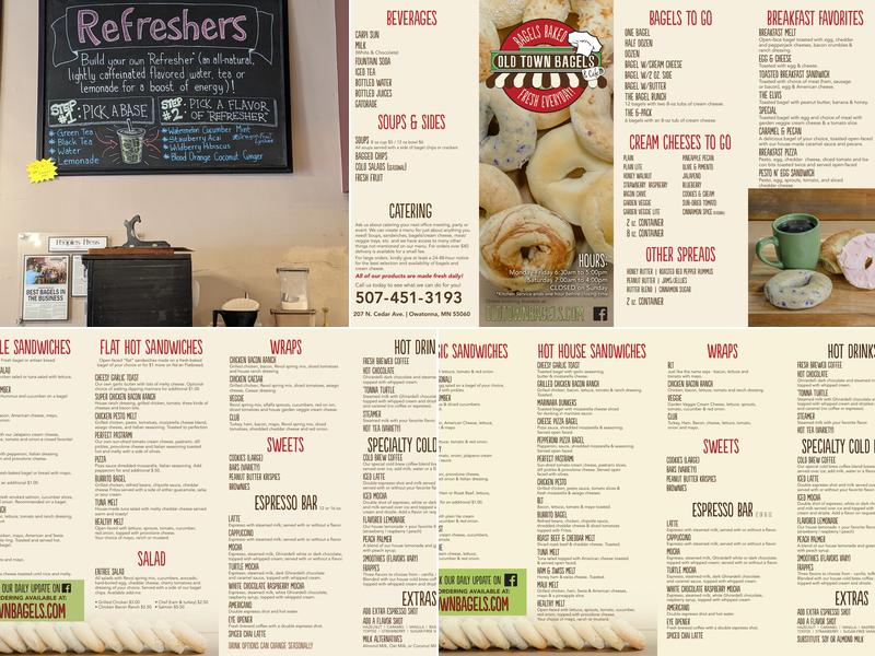 OTB Cafe - Old Town Bagels Menu