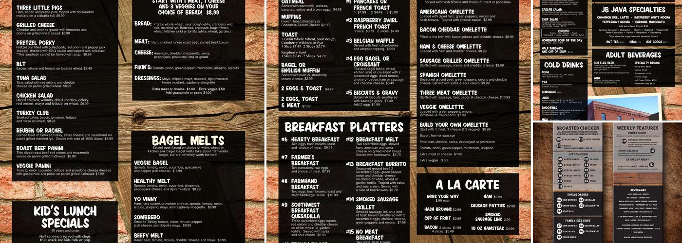 Starfire Restaurant Menu