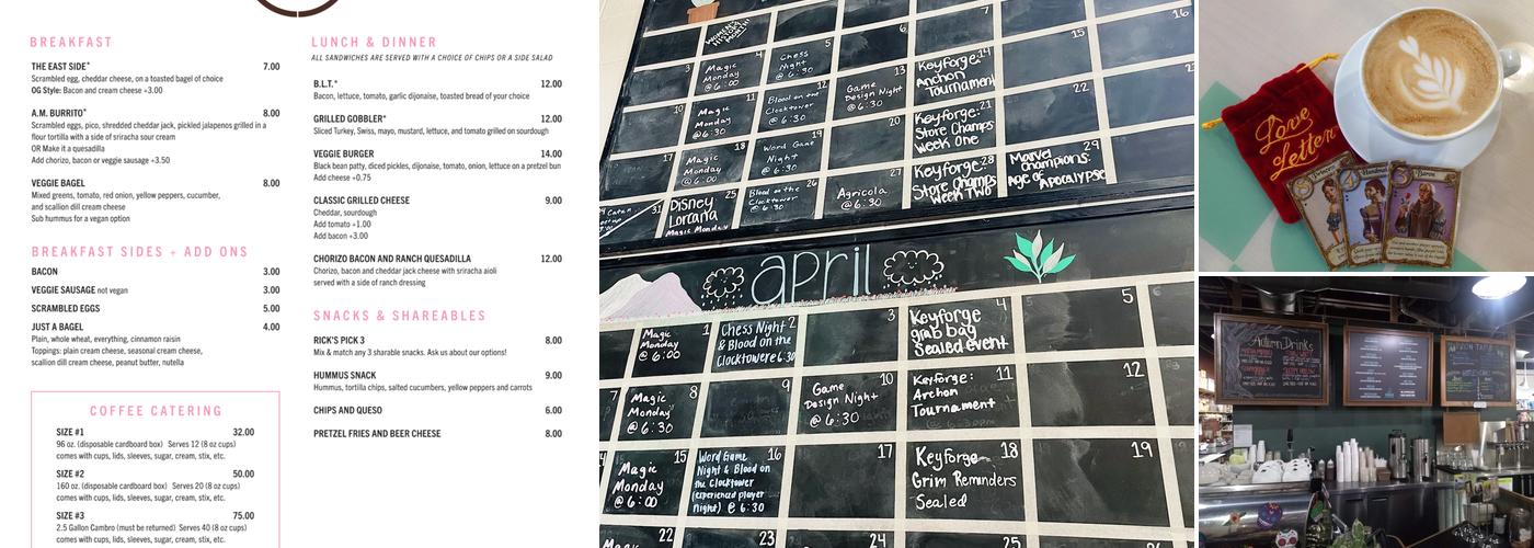 Game Point - A Board Game Cafe Menu