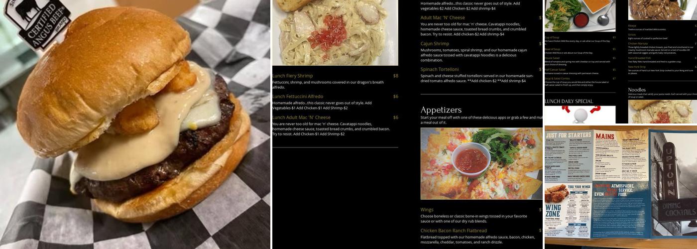 Uptown Menu
