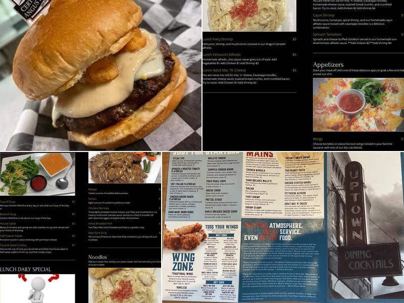 Uptown Menu