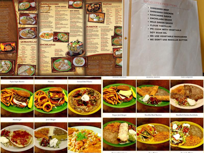 Plaza Morena Campestre Grill Menu