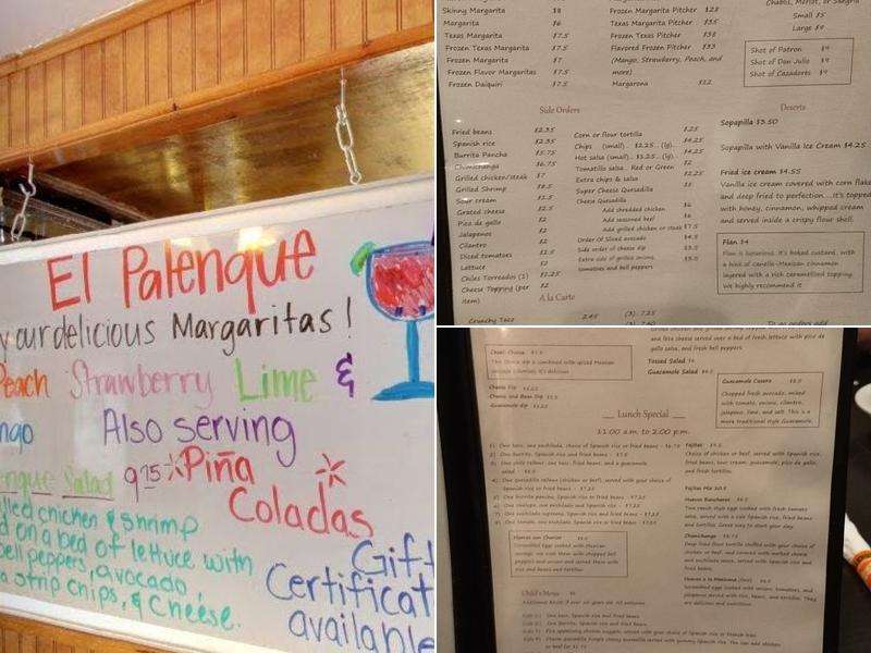 El Palenque Menu
