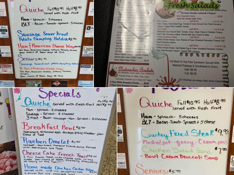 Nutcracker Cafe & Bakery Menu