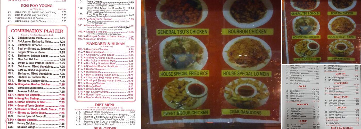 China Spring Menu