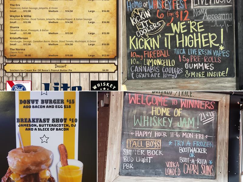 Riley Green's Duck Blind Menu