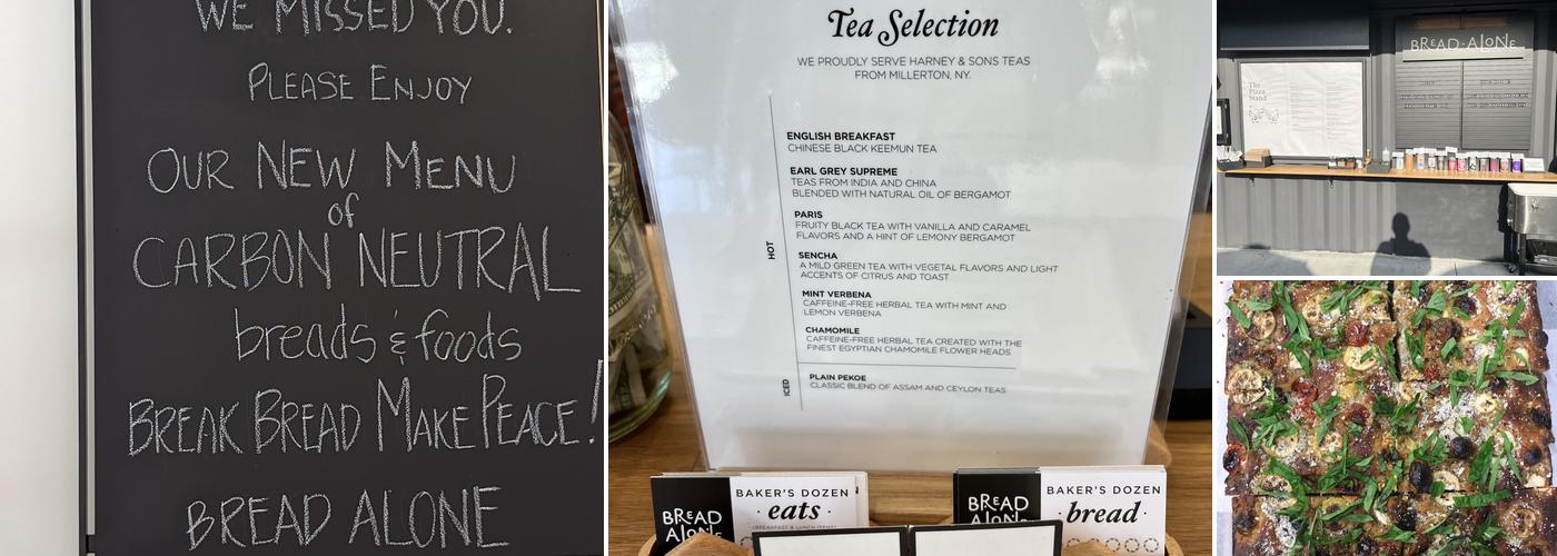 Bread Alone Bakery Menu