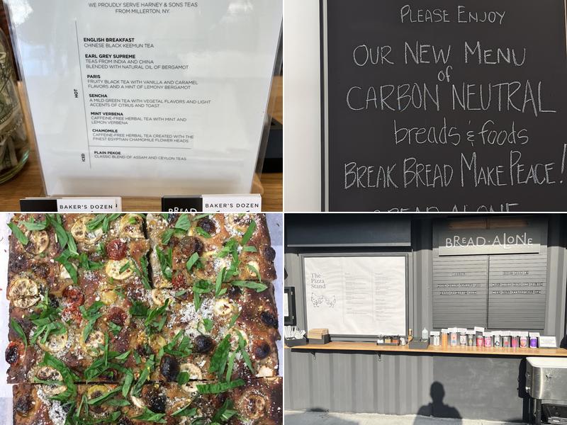 Bread Alone Bakery Menu