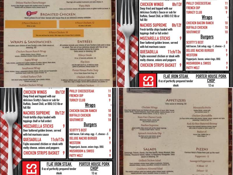 Mckinney's on Southside Menu