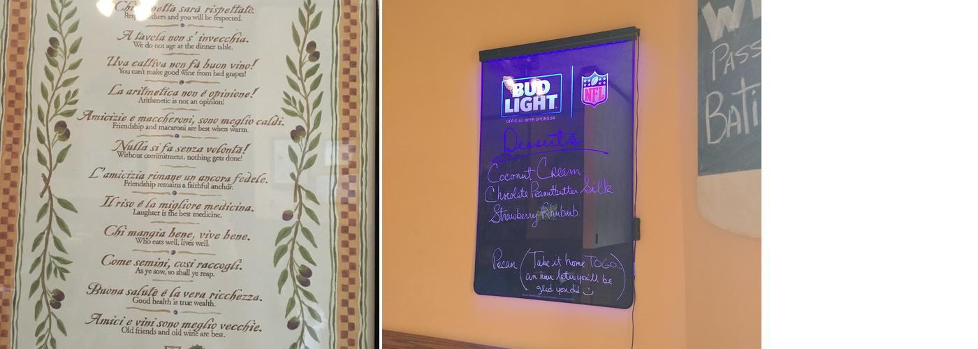 Picco's Pit Bar-B-Que & Steakhouse Menu