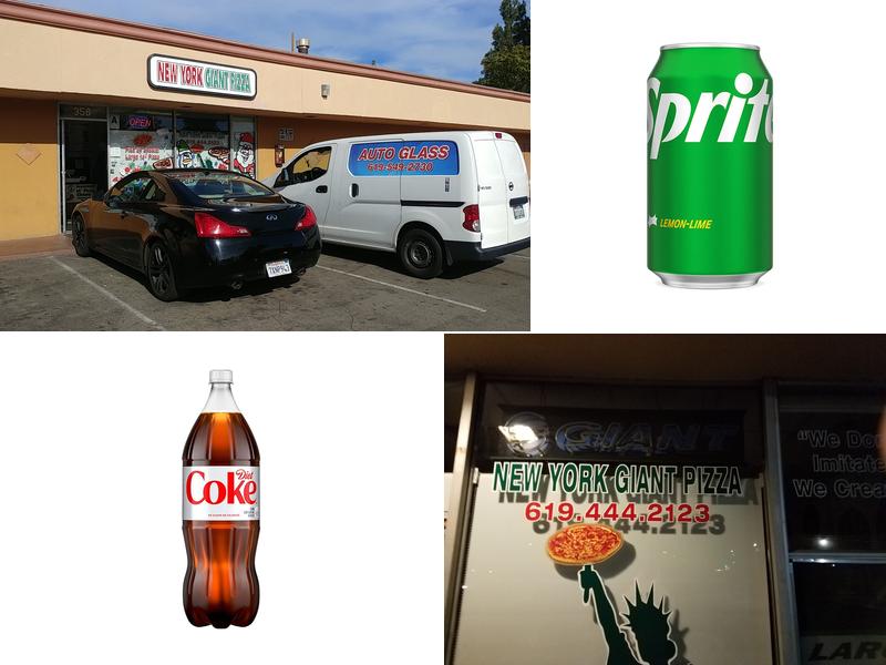 New York Giant Pizza 356 Magnolia Ave, El Cajon