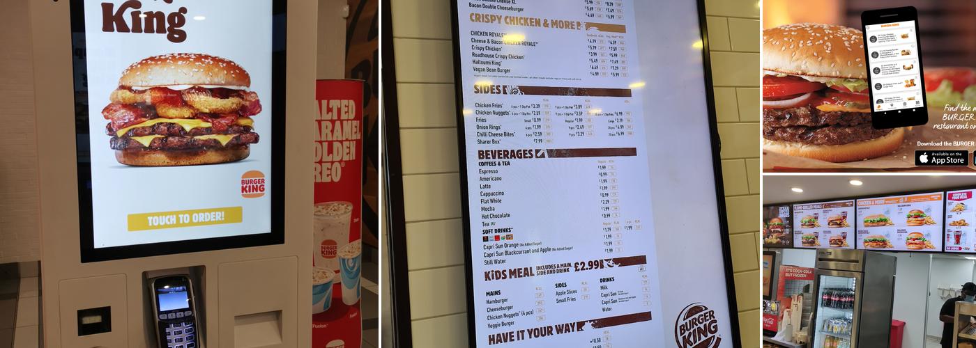 Burger King Menu