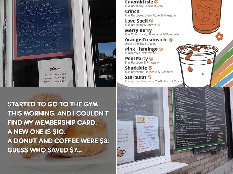 Orange Cup Java Station Menu