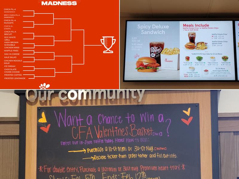 Chick-fil-A Menu