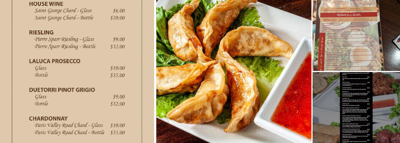 Clay Pot Restaurant Menu