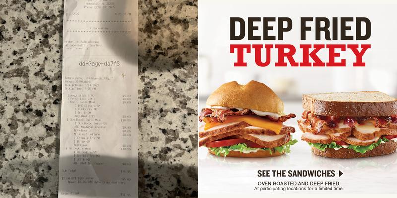 Arby's Menu