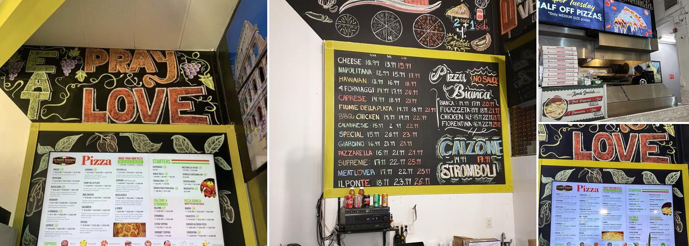 Il Ponte Vecchio Pizzeria Menu