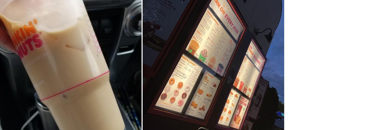 Dunkin' Menu