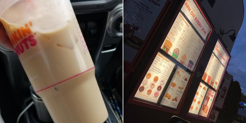 Dunkin' Menu