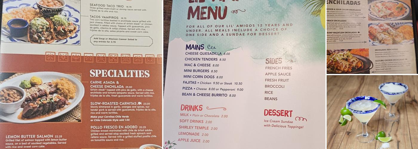 El Torito Menu