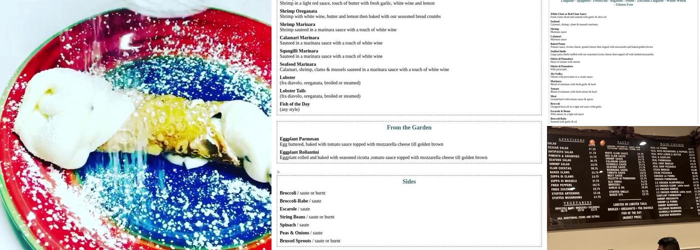 La Parma III Menu