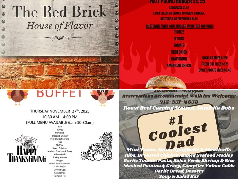 The Brick Menu