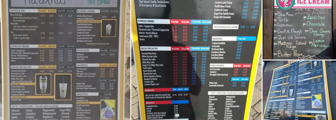Neucup Menu