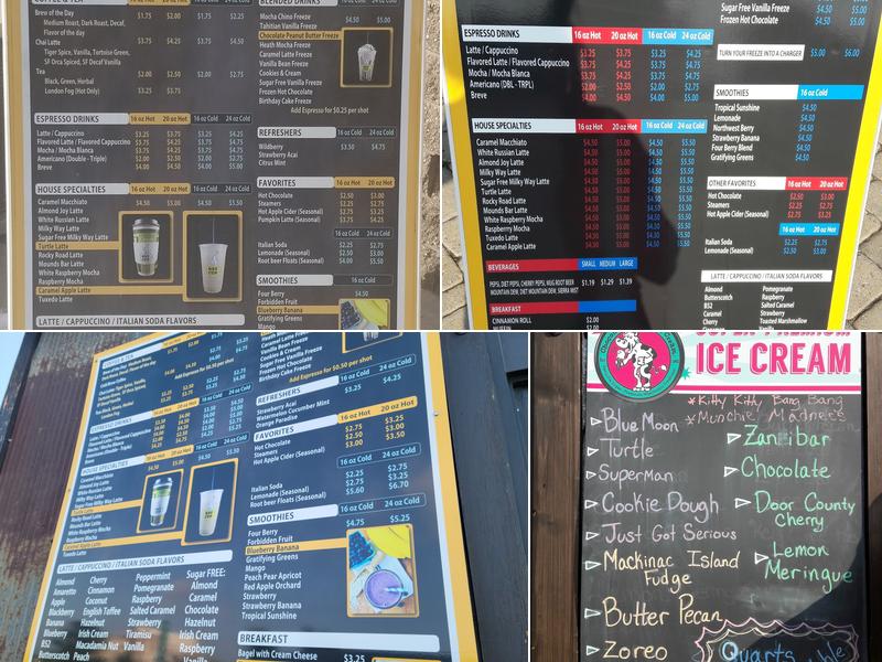 Neucup Menu